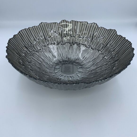 Arda Glassware Silver Handpainted Bowl - Picture 2 of 8